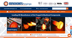 Desktop Screenshot of brooksforgings.co.uk